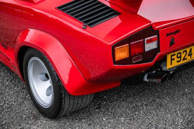 1988 Lamborghini COUNTACH 5000 QUATTROVALVOLE 88.5 UK RHD