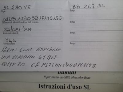 1999 Mercedes - Benz 280SL R129