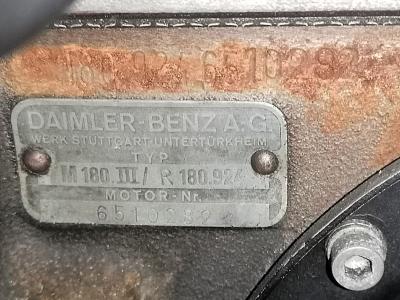 1959 Mercedes - Benz 220S CABRIOLET