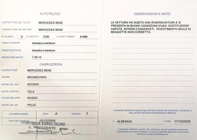 1959 Mercedes - Benz 220S CABRIOLET