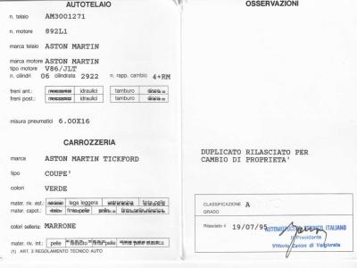 1957 Aston Martin DB2/4 SALOON