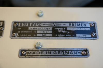 1961 Borgward Isabella