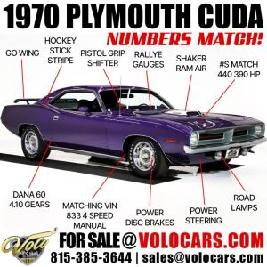 1970 Plymouth Cuda