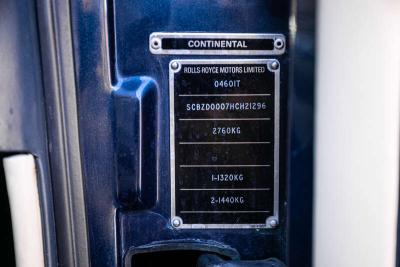 1987 Bentley CONTINENTAL DHC