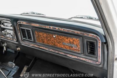 1979 Ford Bronco Ranger XLT 4X4