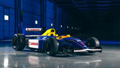 2025 Halfscale Cars Williams FW14-Junior