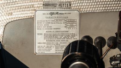 1947 Alfa Romeo 6C 2500 Super Sport Coup&eacute; Aerlux by Touring