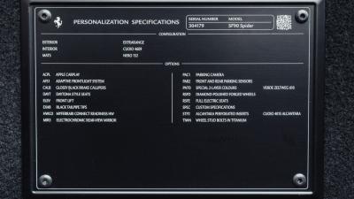 2022 Ferrari SF90 SPIDER