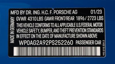 2023 Porsche 911 Sport Classic