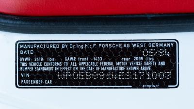 1984 Porsche 911 Carrera Cabriolet