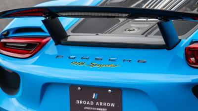 2015 Porsche 918 Spyder Weissach Package