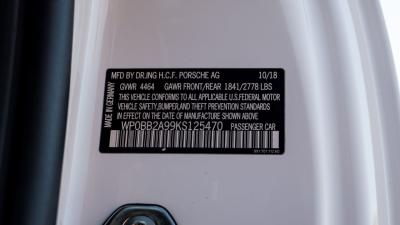 2019 Porsche 911 Targa 4 GTS