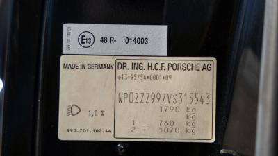 1997 Porsche 911 Carrera 4S WLS 3.8