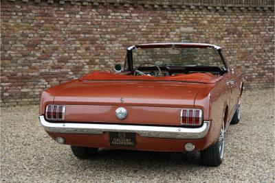 1966 Ford Mustang 289 Convertible Deluxe Emberglo &ldquo;One owner from new&rdquo;