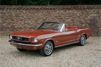 1966 Ford Mustang 289 Convertible Deluxe Emberglo &ldquo;One owner from new&rdquo;