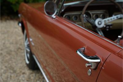 1966 Ford Mustang 289 Convertible Deluxe Emberglo &ldquo;One owner from new&rdquo;