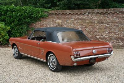 1966 Ford Mustang 289 Convertible Deluxe Emberglo &ldquo;One owner from new&rdquo;