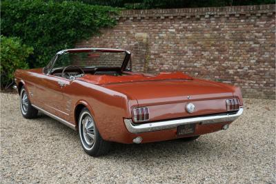 1966 Ford Mustang 289 Convertible Deluxe Emberglo &ldquo;One owner from new&rdquo;