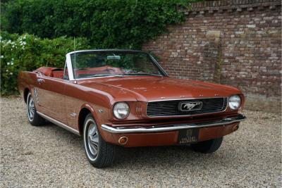 1966 Ford Mustang 289 Convertible Deluxe Emberglo &ldquo;One owner from new&rdquo;