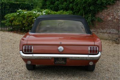 1966 Ford Mustang 289 Convertible Deluxe Emberglo &ldquo;One owner from new&rdquo;