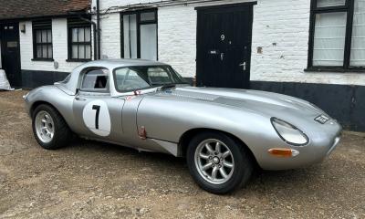 1970 Jaguar E-Type Race Car Replica