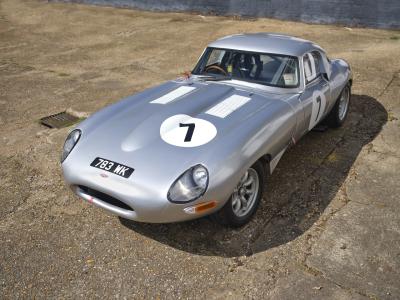 1970 Jaguar E-Type Race Car Replica