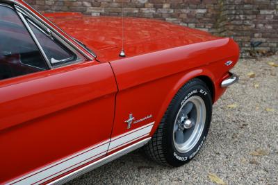 1965 Ford Mustang 289 Fastback &ldquo;An A-code in Triple Red&rdquo;