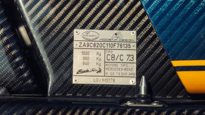 2018 Pagani Zonda Unica