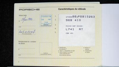 1993 Porsche 968 Club Sport