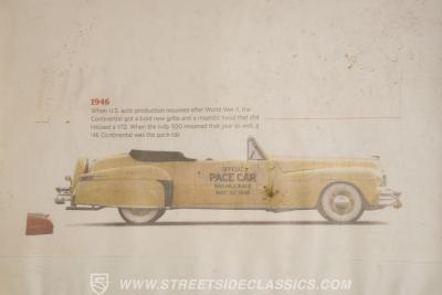 1946 Lincoln Continental Convertible