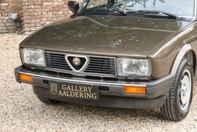 1984 Alfa Romeo Alfetta 2.0 &ldquo;51.000 kilometers&rdquo;
