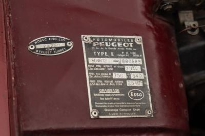 1974 Peugeot 504 GL Cabriolet