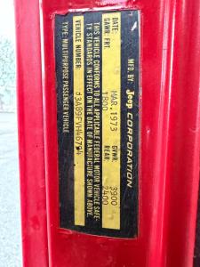 1973 Jeep Commando 4x4