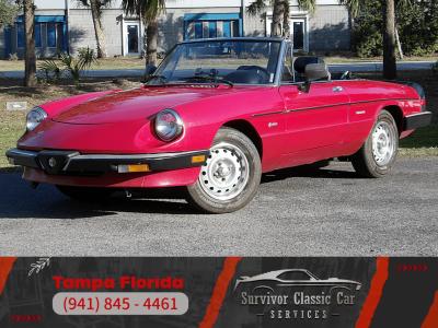 1986 Alfa Romeo Spider Graduate
