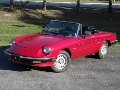 1986 Alfa Romeo Spider Graduate