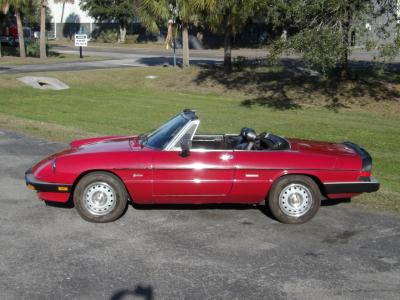 1986 Alfa Romeo Spider Graduate