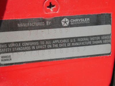 1970 Dodge Challenger R/T Convertible