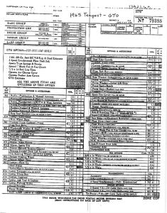 1965 Pontiac GTO Coupe