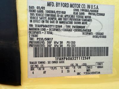 2002 Ford Thunderbird