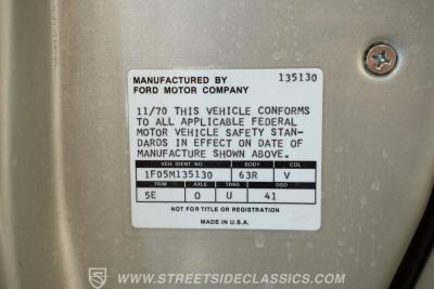 1971 Ford Mustang Mach 1