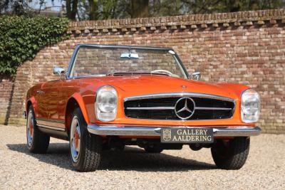 1964 Mercedes - Benz 230 SL Pagode &ldquo;Ex-factory in DB574 - Orange&rdquo;