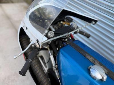 1973 Triumph T150 ROB NORTH FRAMED RACE BIKE