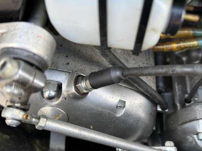 1973 Triumph T150 ROB NORTH FRAMED RACE BIKE