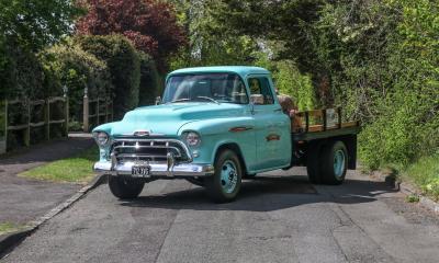1957 Chevrolet 3100 Custom flat bed