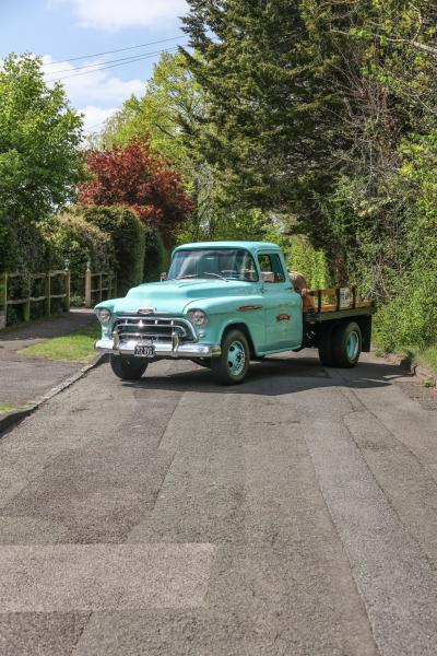 1957 Chevrolet 3100 Custom flat bed