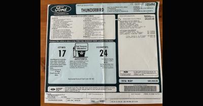 2005 Ford THUNDERBIRD 50TH ANNIVERSARY