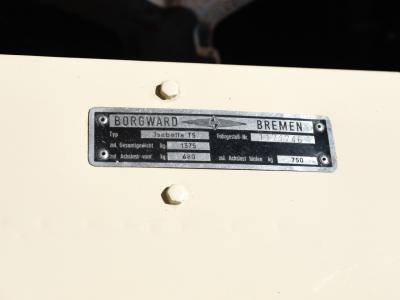 1961 Borgward Isabella TS (two-door)