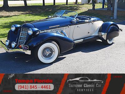 1936 Auburn Boattail Speedster Replica