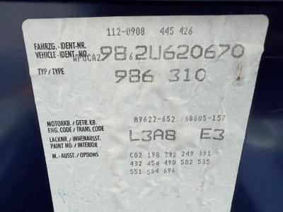 2002 Porsche Boxster Cabriolet