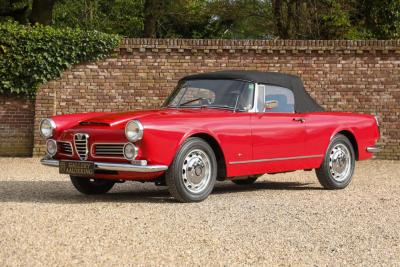 1962 Alfa Romeo 2600 Spider &ldquo;Long term ownership&rdquo;
